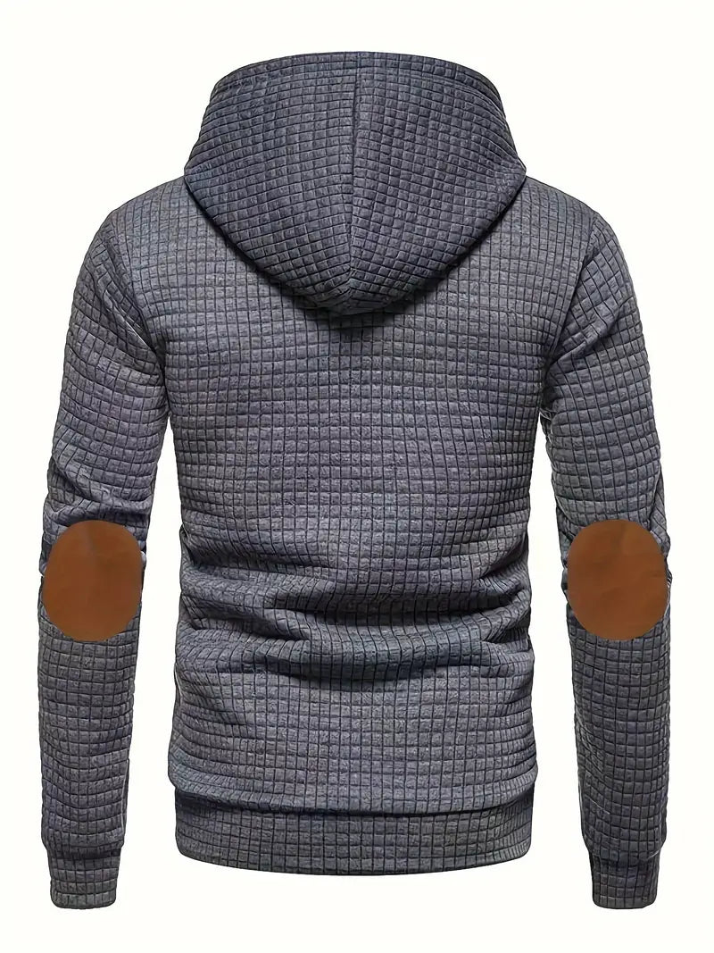 Emanuele - Männer Waffel Casual Hoodies