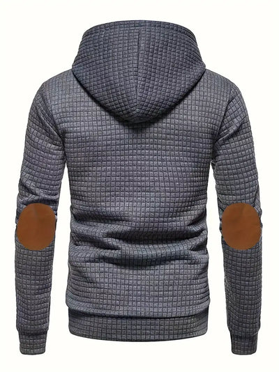 Emanuele - Männer Waffel Casual Hoodies