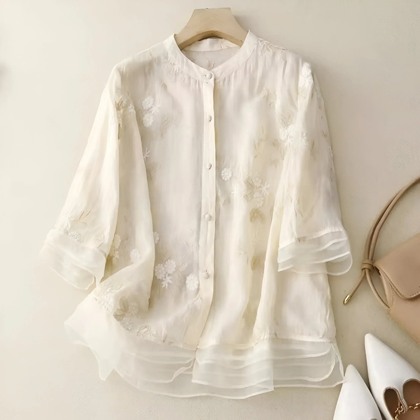Emma – Leichte Baumwollbluse aus Baumwolle