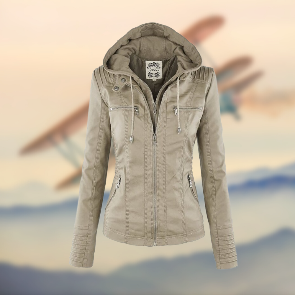 Nele - Die Stylische Und Einzigartige Lederjacke