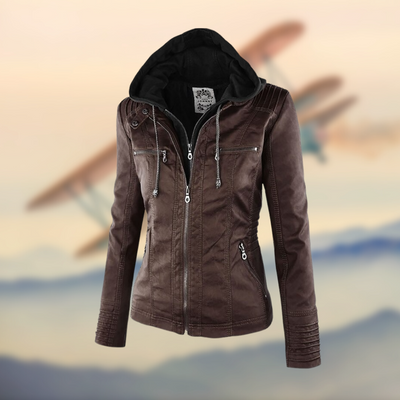Nele - Die Stylische Und Einzigartige Lederjacke