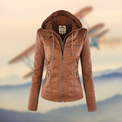 Nele - Die Stylische Und Einzigartige Lederjacke