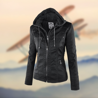 Nele - Die Stylische Und Einzigartige Lederjacke