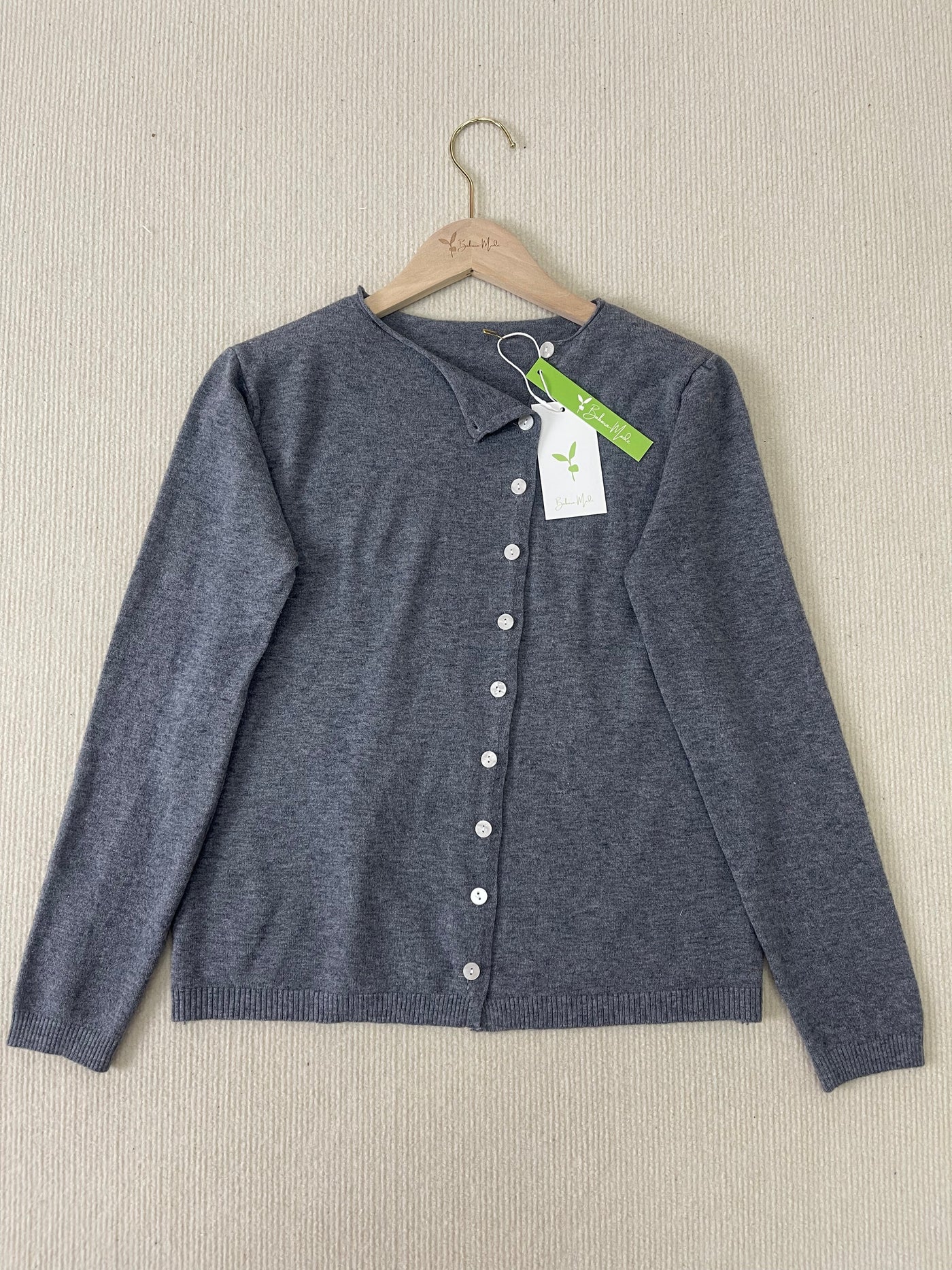Fenja  - Einfacher Schlichter Pullover Mit Langen Ärmeln