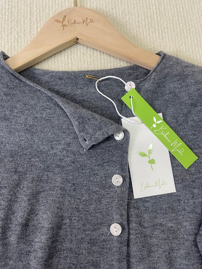 Fenja  - Einfacher Schlichter Pullover Mit Langen Ärmeln