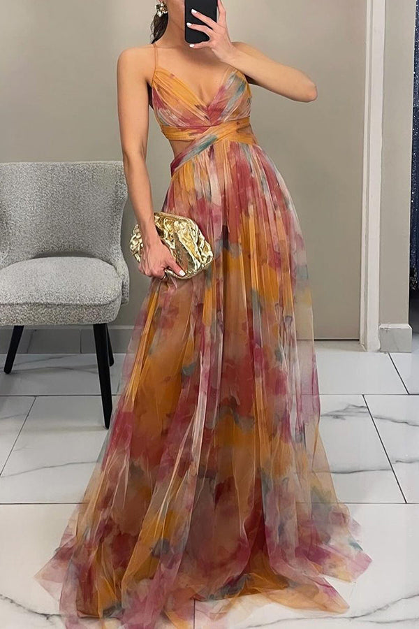 Sophia™ – Elegantes Maxikleid mit Blumenmuster