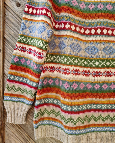 Clara Elegant - Kuscheliger, modischer Pullover in kontrastierenden Farben
