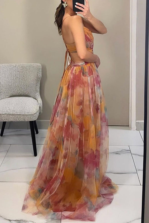 Sophia™ – Elegantes Maxikleid mit Blumenmuster