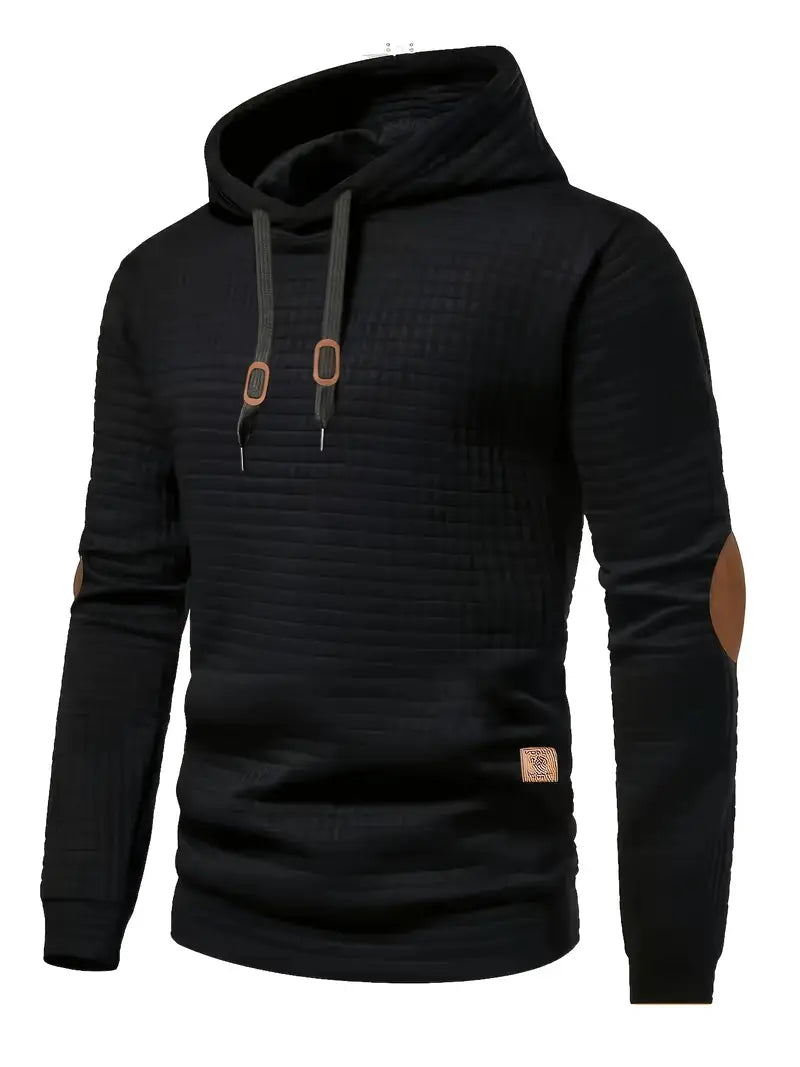 Emanuele - Männer Waffel Casual Hoodies