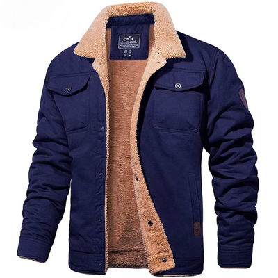 Evander | Premium Fleece Cargo-Jacke