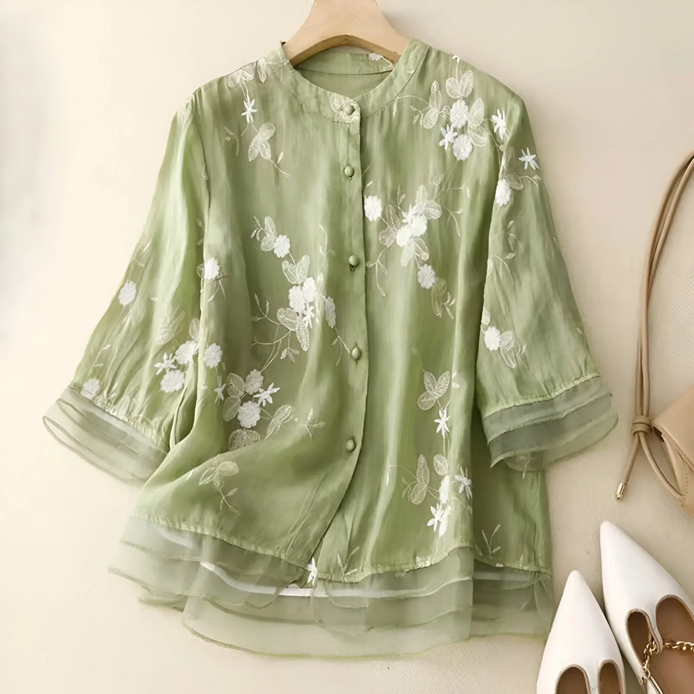 Emma – Leichte Baumwollbluse aus Baumwolle