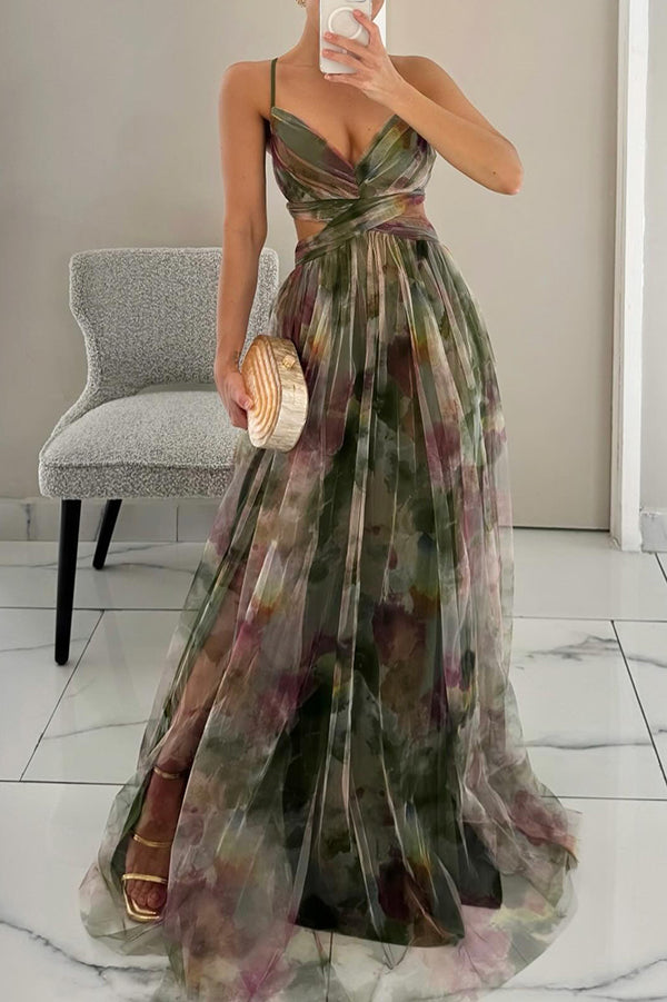 Sophia™ – Elegantes Maxikleid mit Blumenmuster