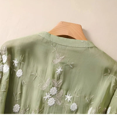 Emma – Leichte Baumwollbluse aus Baumwolle
