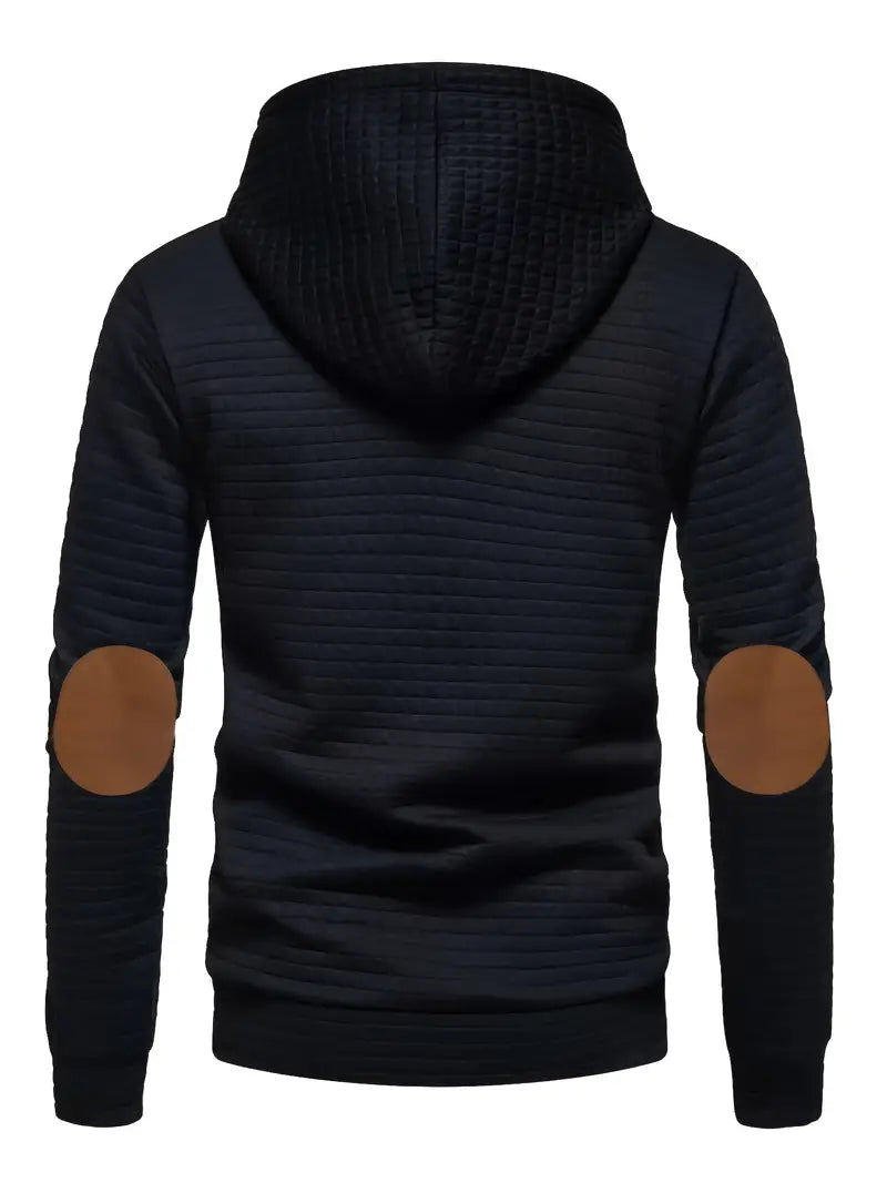 Emanuele - Männer Waffel Casual Hoodies