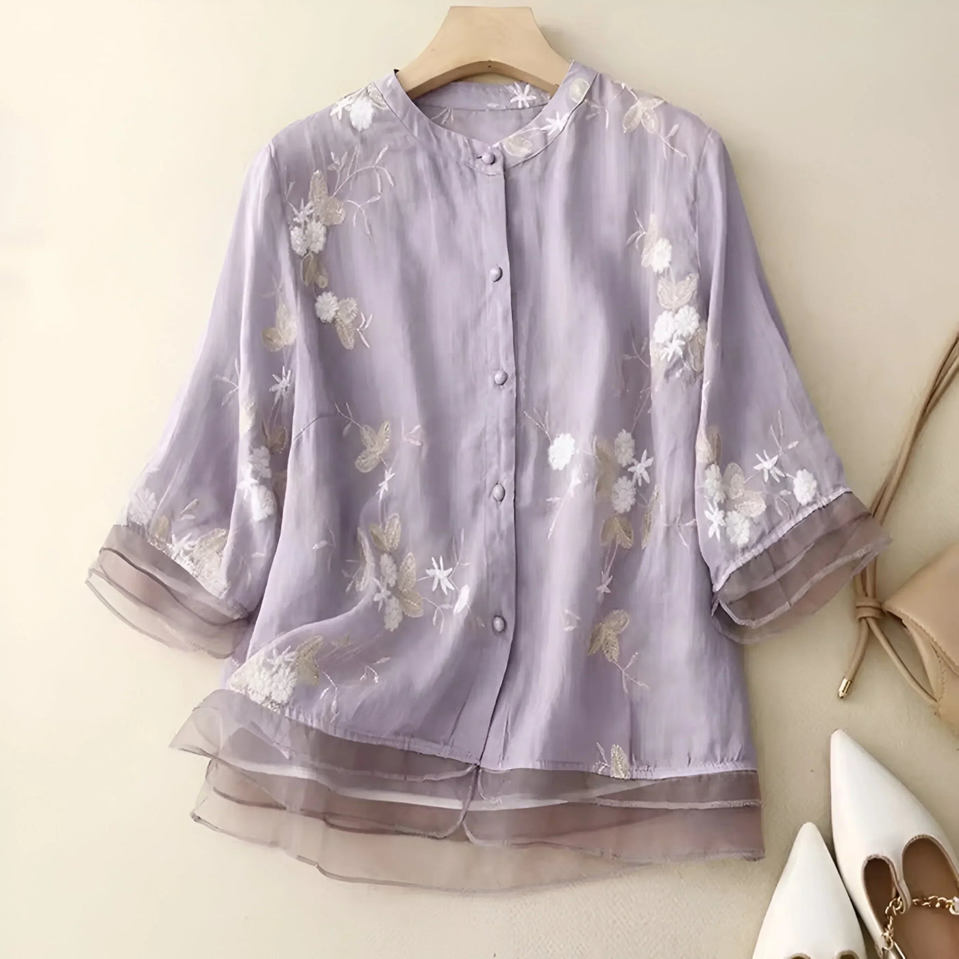 Emma – Leichte Baumwollbluse aus Baumwolle