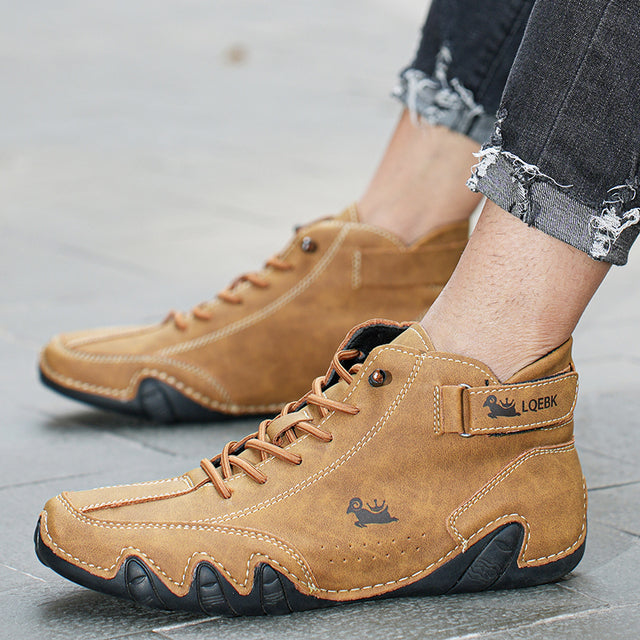 Daniele - Ultra Bequeme Antirutsch Barfußschuhe aus echtem Leder