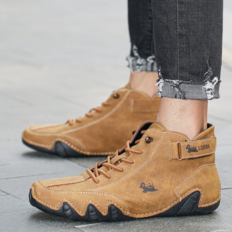 Daniele - Ultra Bequeme Antirutsch Barfußschuhe aus echtem Leder