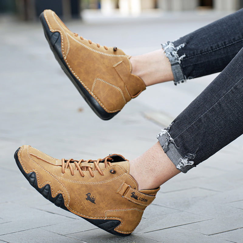 Daniele - Ultra Bequeme Antirutsch Barfußschuhe aus echtem Leder