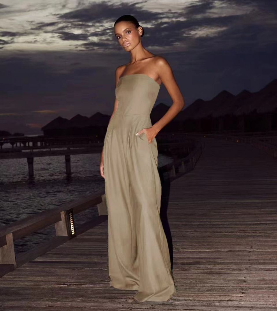 Isabella | Luxuriöses Fließkleid
