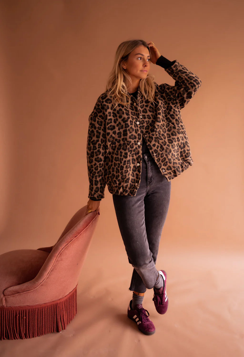 Mia™ | Leopardjacke