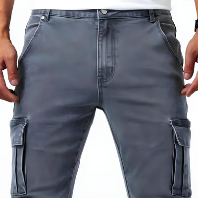 FlexFit Cargo-Hose™ | Elastische Denim Cargo-Hosen