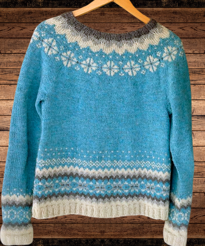 Emme | Bequemer Pullover mit geometrischem Muster