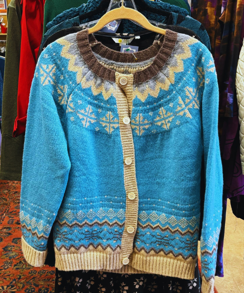 Emme | Bequemer Pullover mit geometrischem Muster