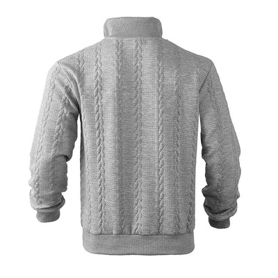 Dominik- Pullover Mit Viertelreißverschluss