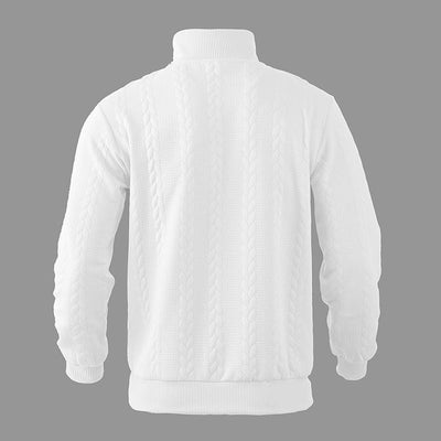 Dominik- Pullover Mit Viertelreißverschluss