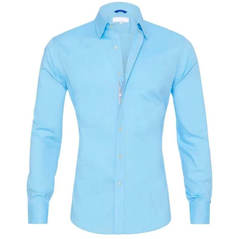 Moritz- Knitterfreies Zip Up Hemd