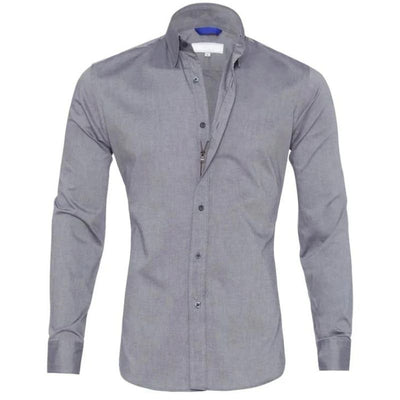 Moritz- Knitterfreies Zip Up Hemd
