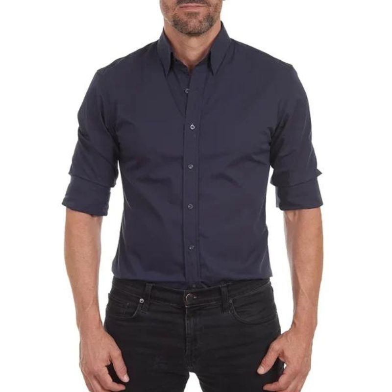 Moritz- Knitterfreies Zip Up Hemd