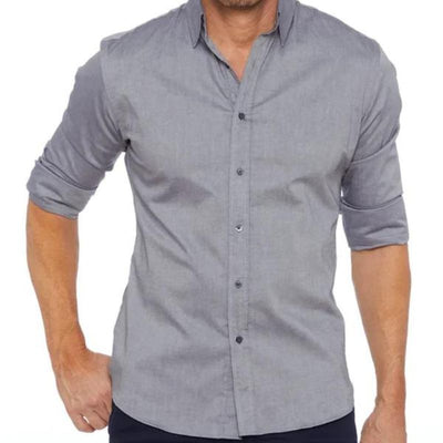 Moritz- Knitterfreies Zip Up Hemd
