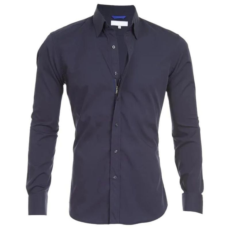 Moritz- Knitterfreies Zip Up Hemd