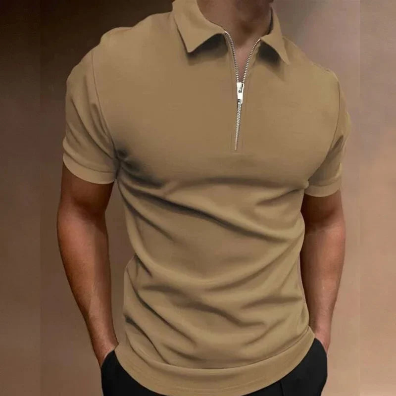 Lukas™ | Half Zip Polo Shirt