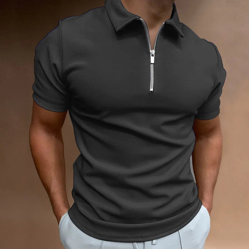 Lukas™ | Half Zip Polo Shirt