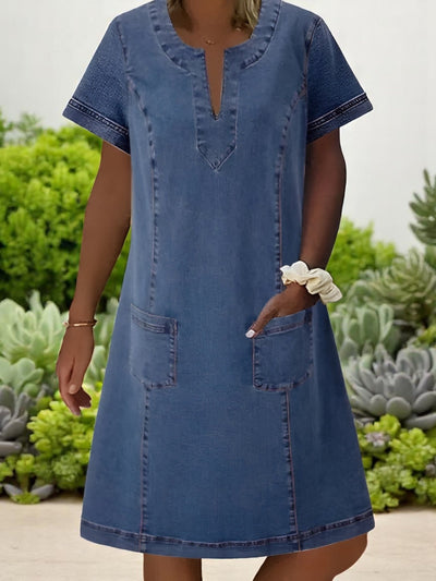 Marlene™ – Weiches Jeanskleid mit Stil