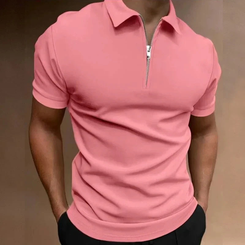 Lukas™ | Half Zip Polo Shirt