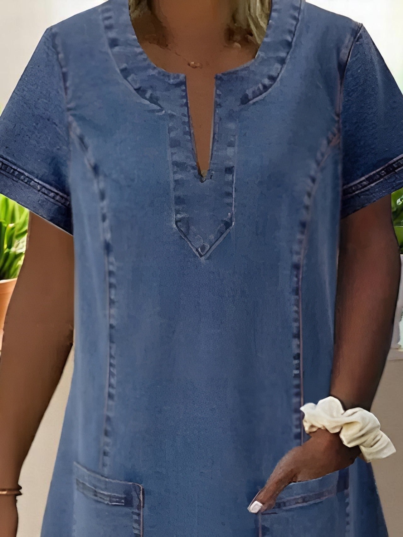 Marlene™ – Weiches Jeanskleid mit Stil