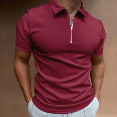 Lukas™ | Half Zip Polo Shirt