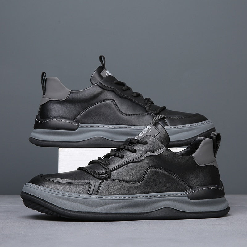 LeichtLauf Sneaker - Italiana Schuhe Aus Echtem Leder