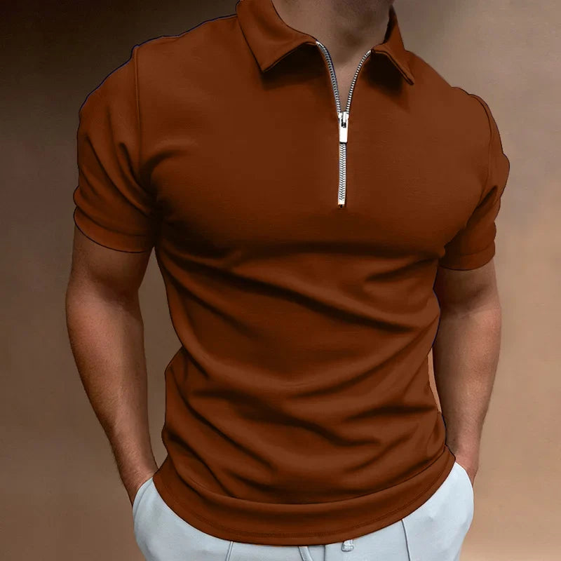 Lukas™ | Half Zip Polo Shirt