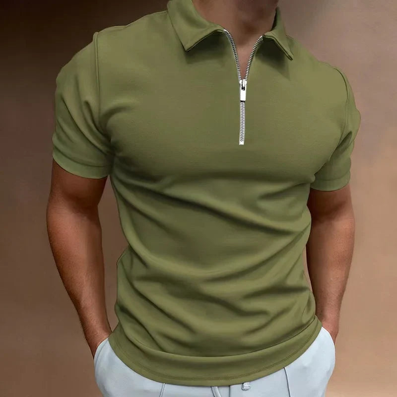 Lukas™ | Half Zip Polo Shirt