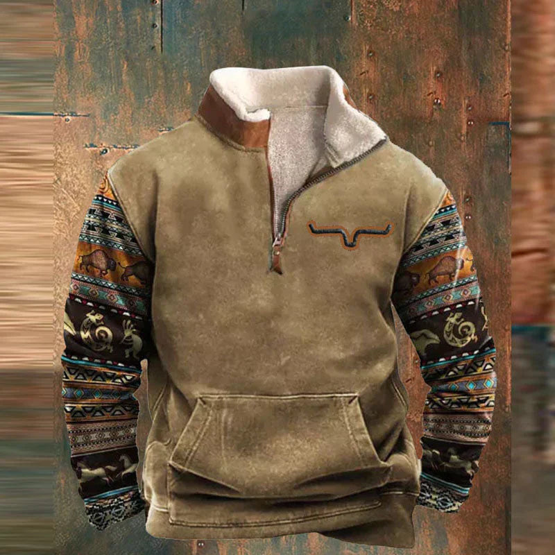 Jörg - Viertel Zip Up Pullover