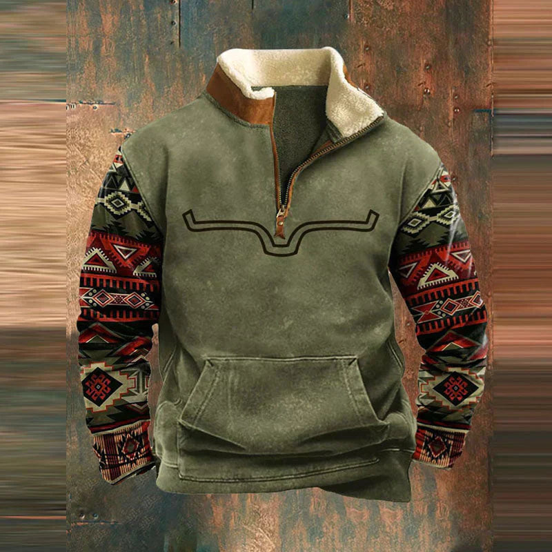 Jörg - Viertel Zip Up Pullover