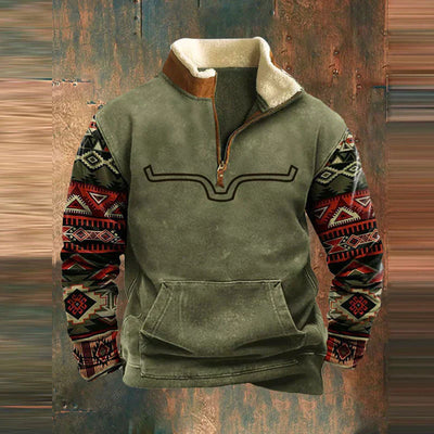 Jörg - Viertel Zip Up Pullover