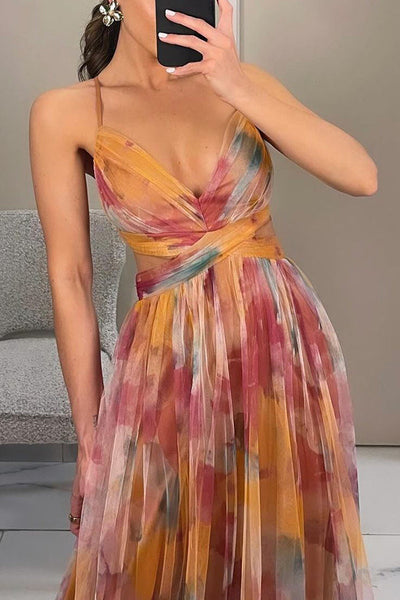 Sophia™ – Elegantes Maxikleid mit Blumenmuster