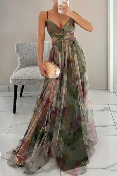 Sophia™ – Elegantes Maxikleid mit Blumenmuster