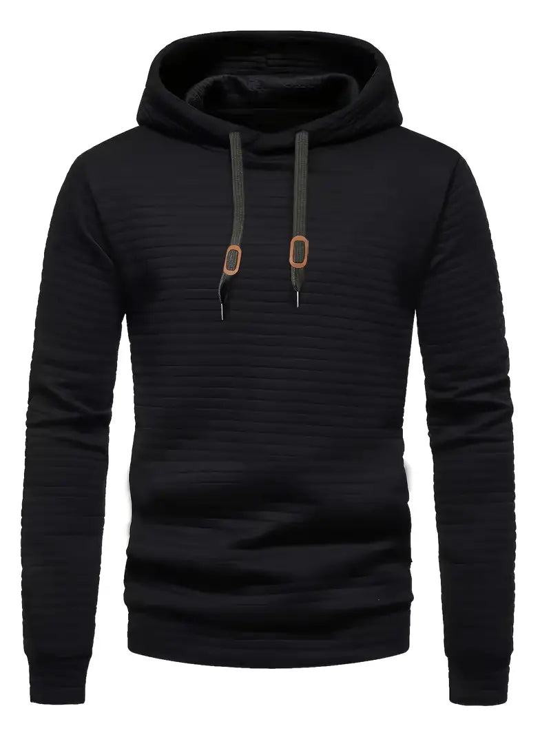 Emanuele - Männer Waffel Casual Hoodies