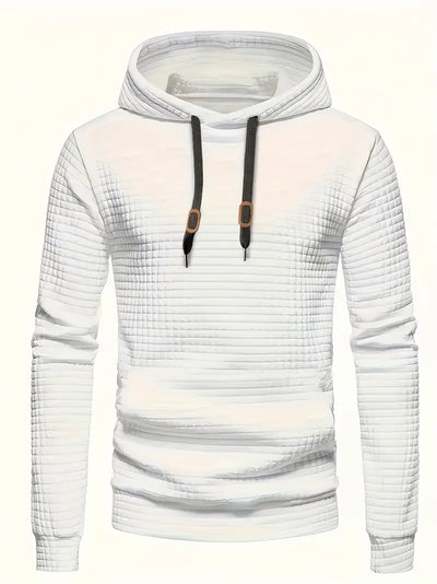 Emanuele - Männer Waffel Casual Hoodies